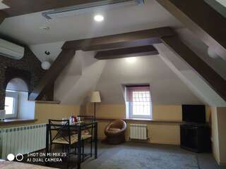 Гостиница Домино Нижний Новгород Номер полулюкс с 1 двуспальной кроватью (мансарда)-4